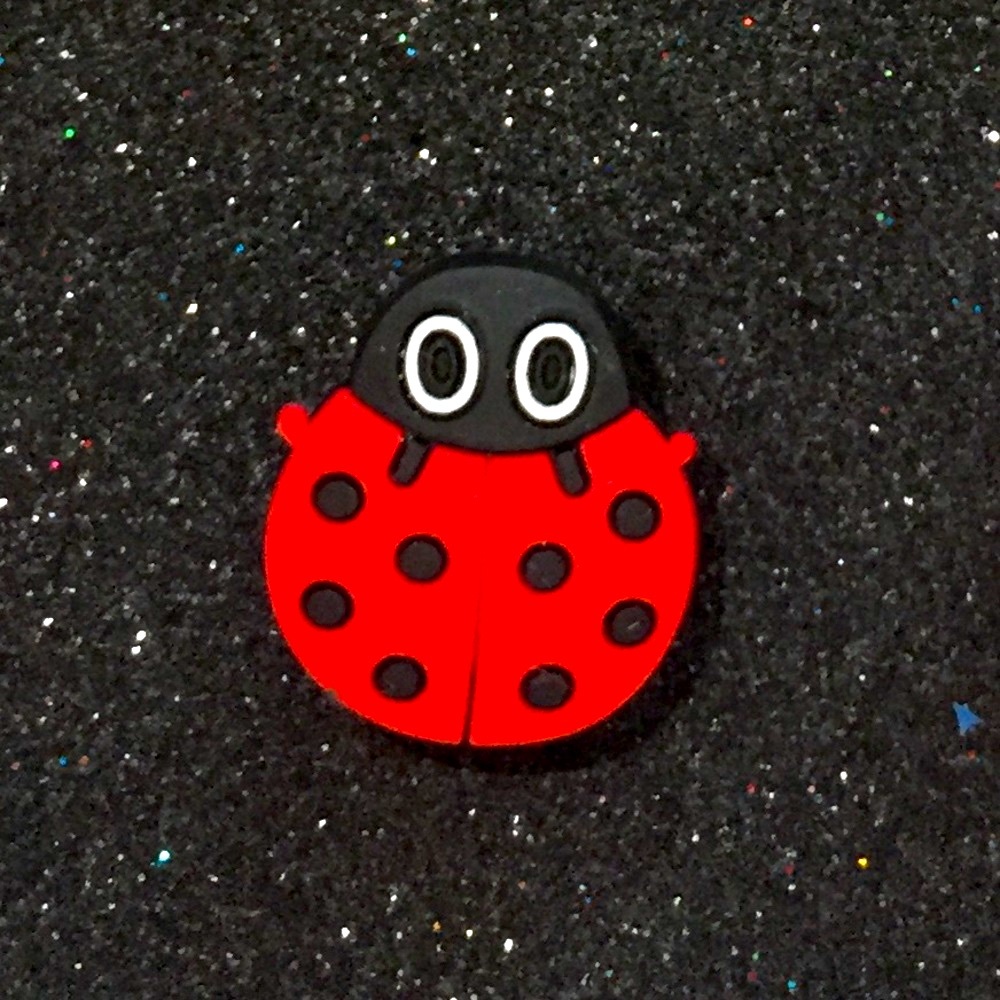 🔺12/$10 - Ladybug Shoe Charms Mix & Match